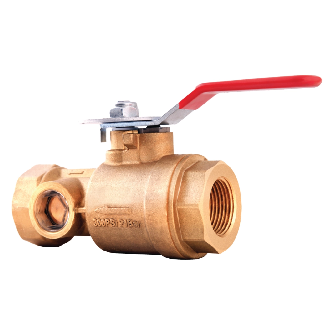 2-inch UL/FM approved test and drain valve for fire sprinkler systems