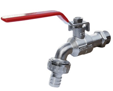 PB50 Chromium Plated Ball Type Bibtap Saudi Arabia